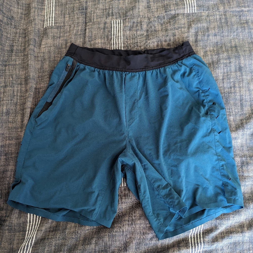 Ten Thousand Interval Shorts - Ocean/Small/7" MUST GO!